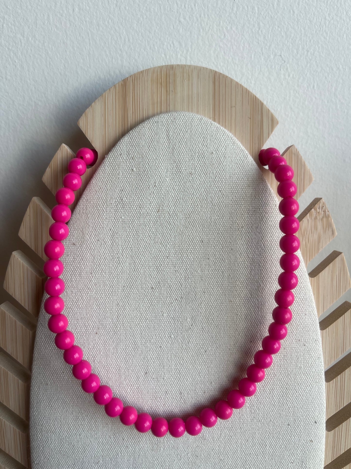 Collar Catalina fucsia