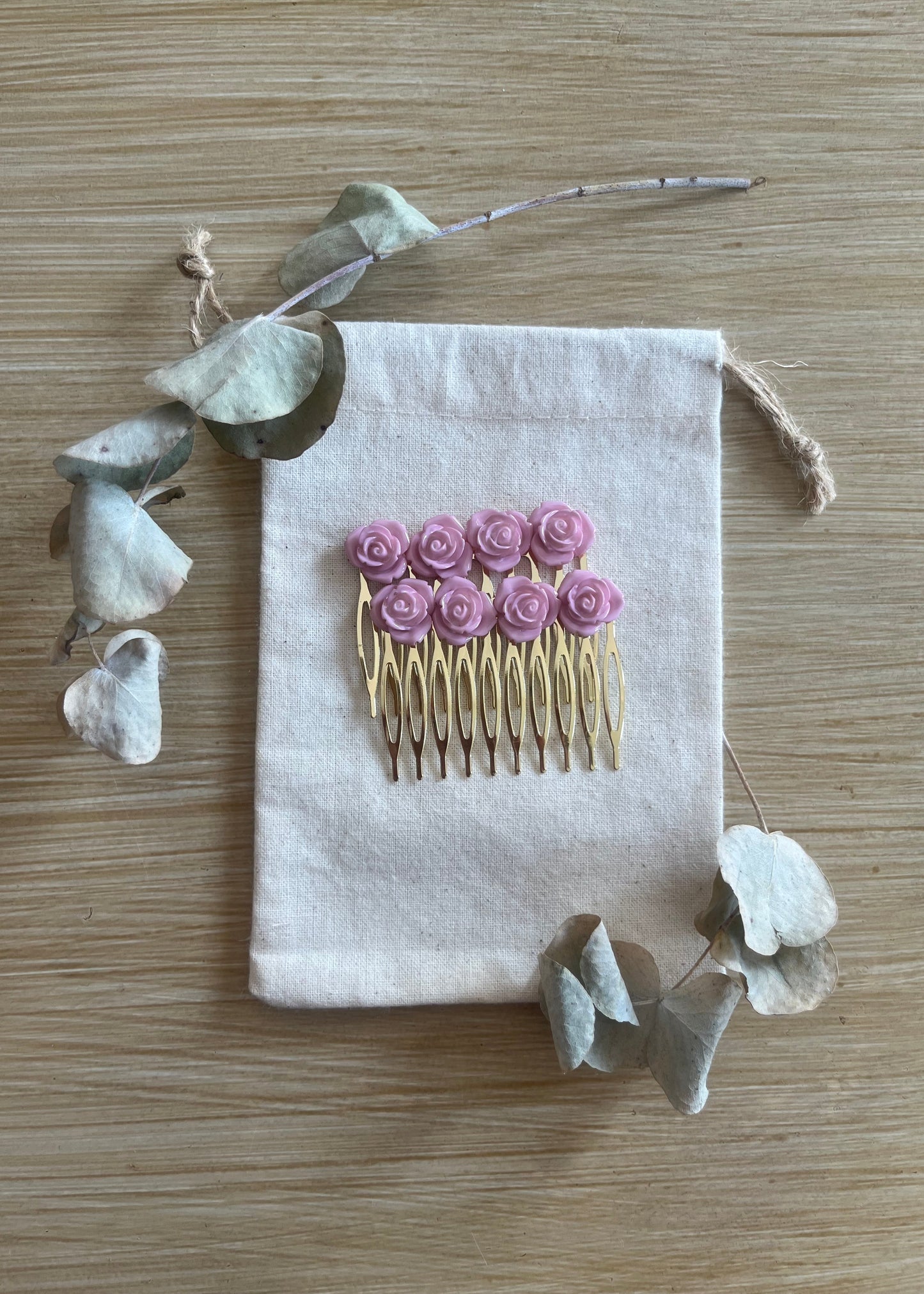 Peinas Rosas rosa