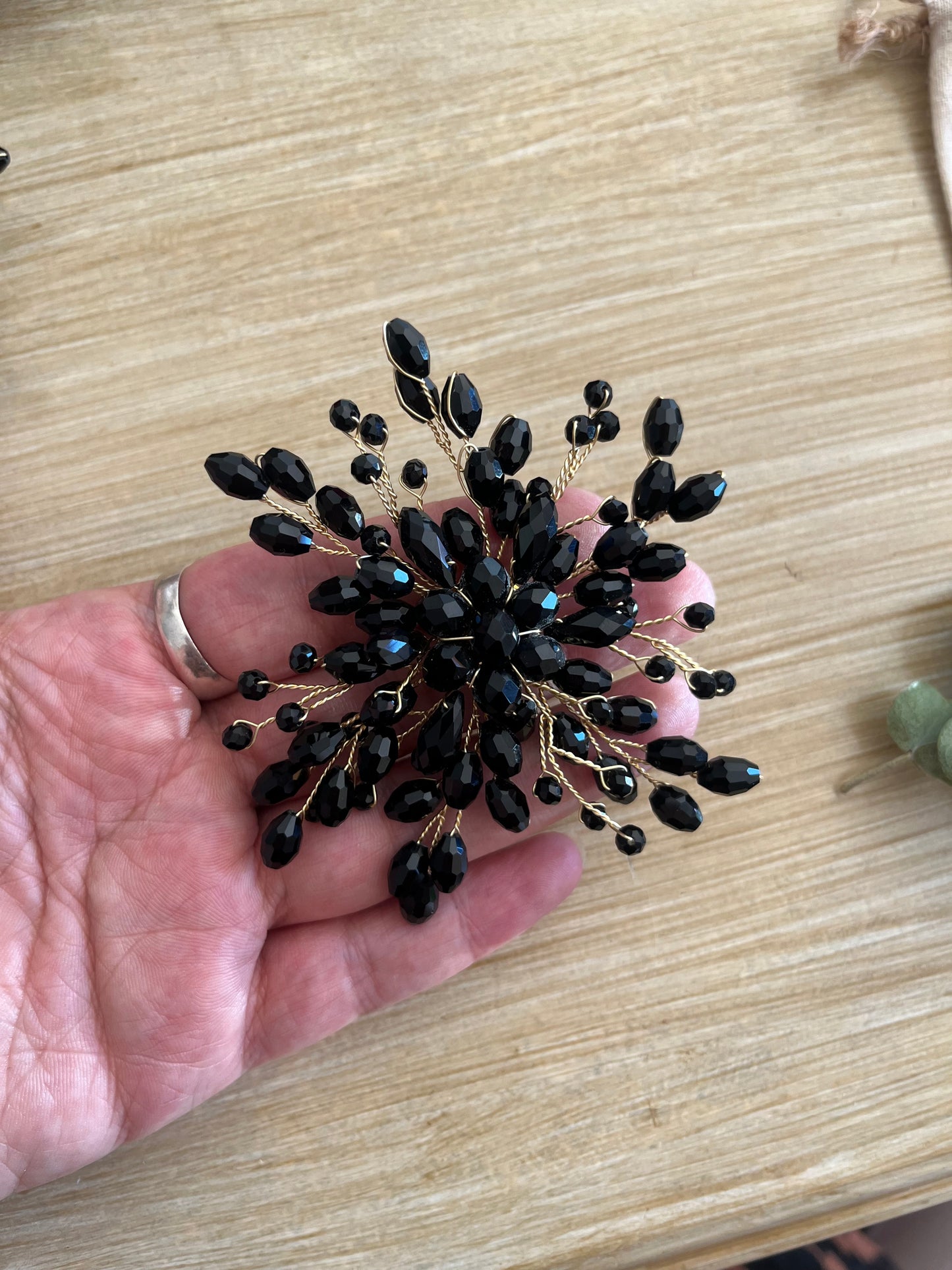 Pendientes Miraflor Negro