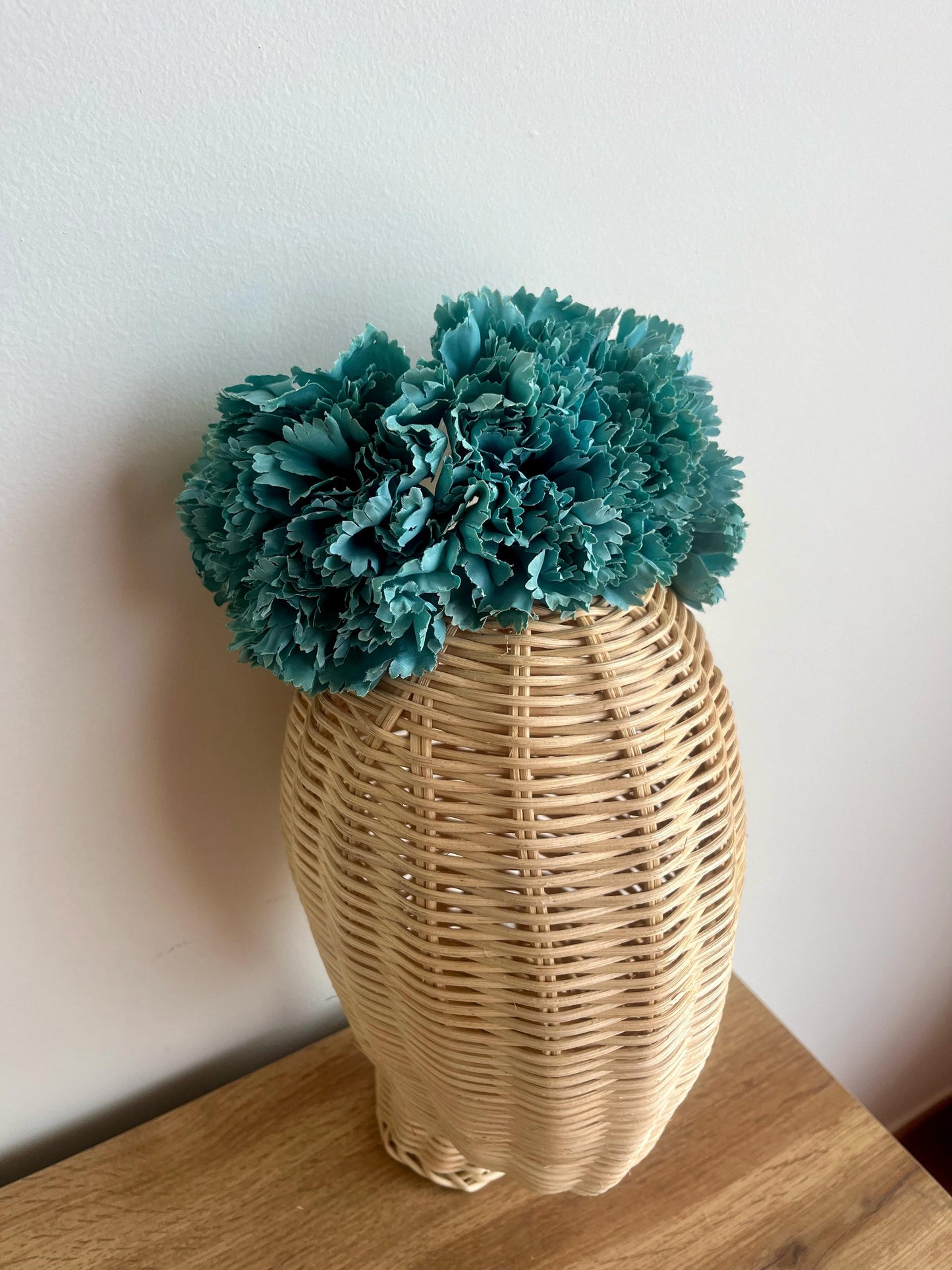 Ramillete Claveles Verde Jabonoso