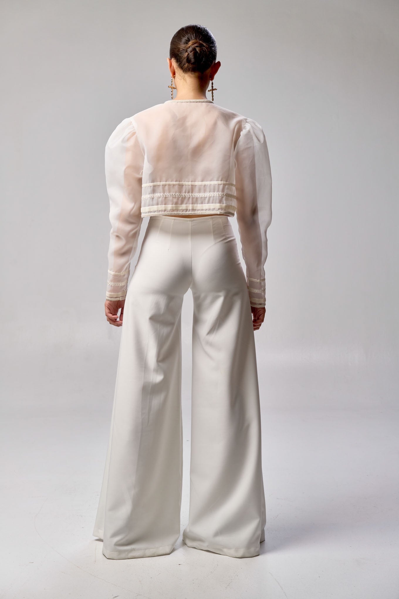 Chaqueta Cayetana Blanco Roto