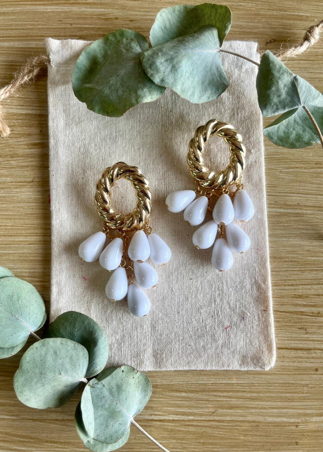 Pendientes Jartá Blancos