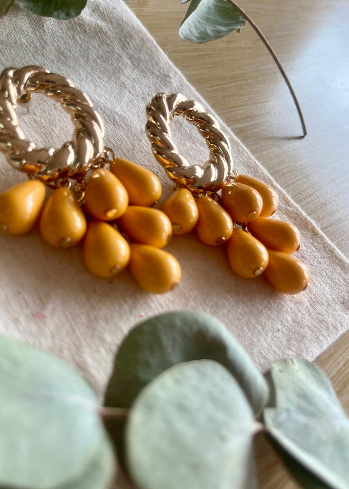 Pendientes Jartá Mostaza