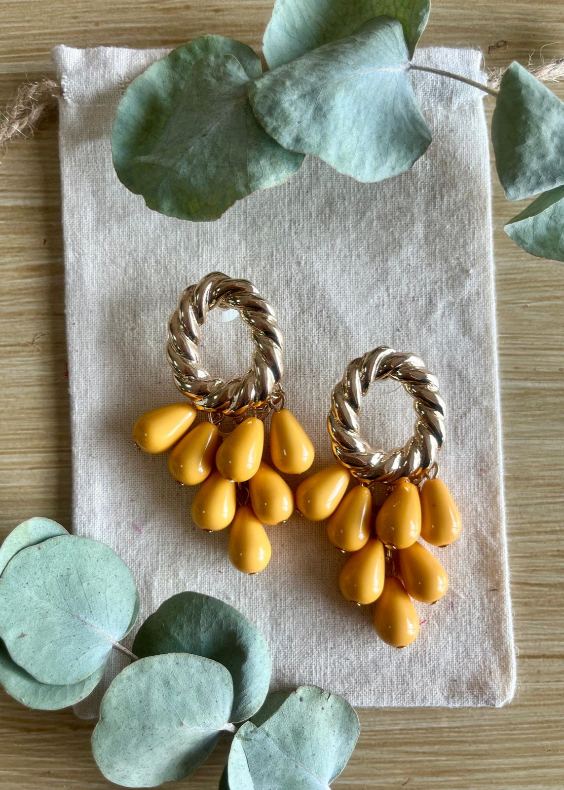 Pendientes Jartá Mostaza
