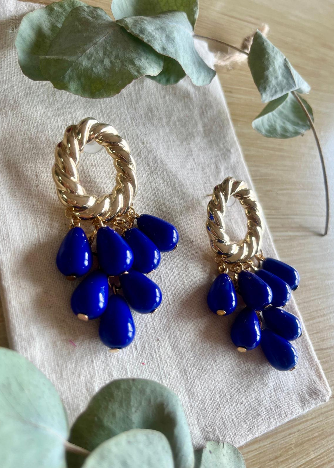 Pendientes Jartá Azul