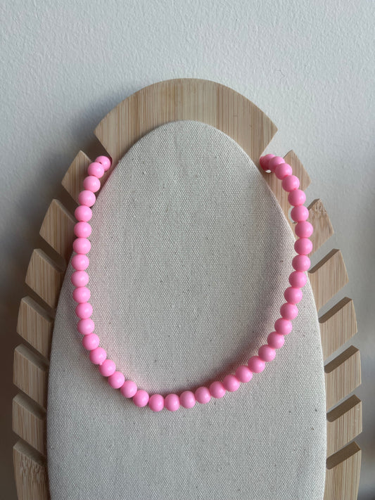 Collar Catalina rosa clarito
