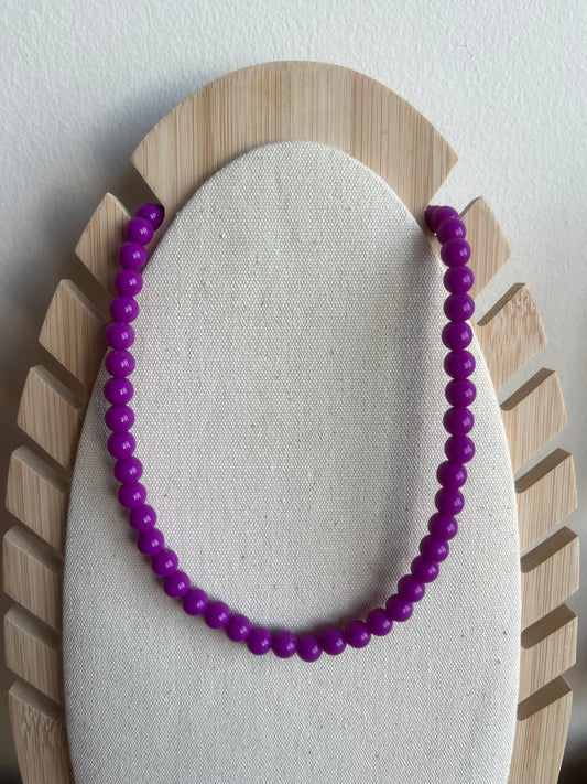Collar Catalina púrpura