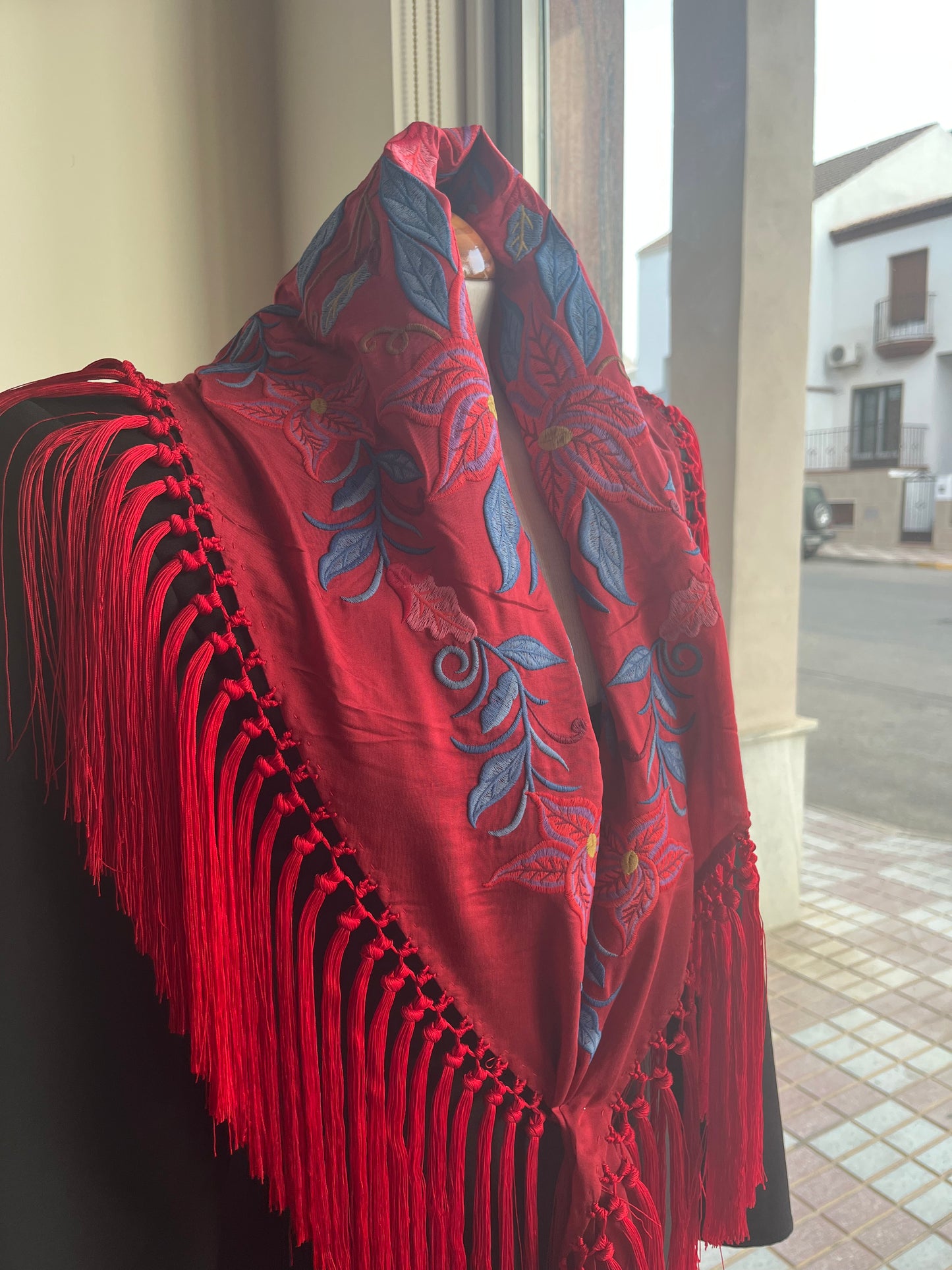 Mantoncillo Generalife Rojo Intenso