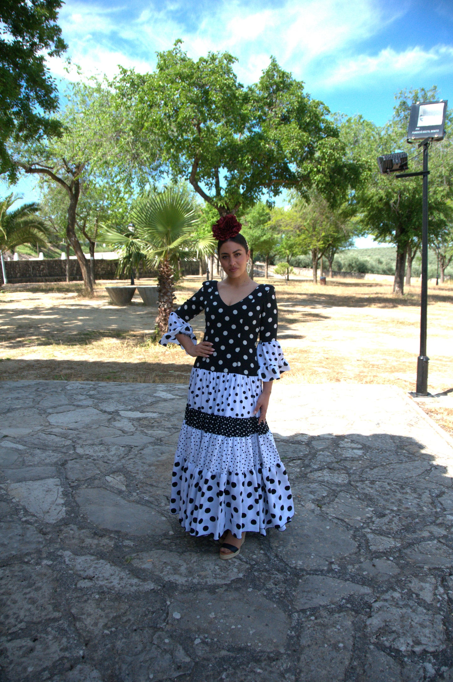 Vestido Remolino de Lunares