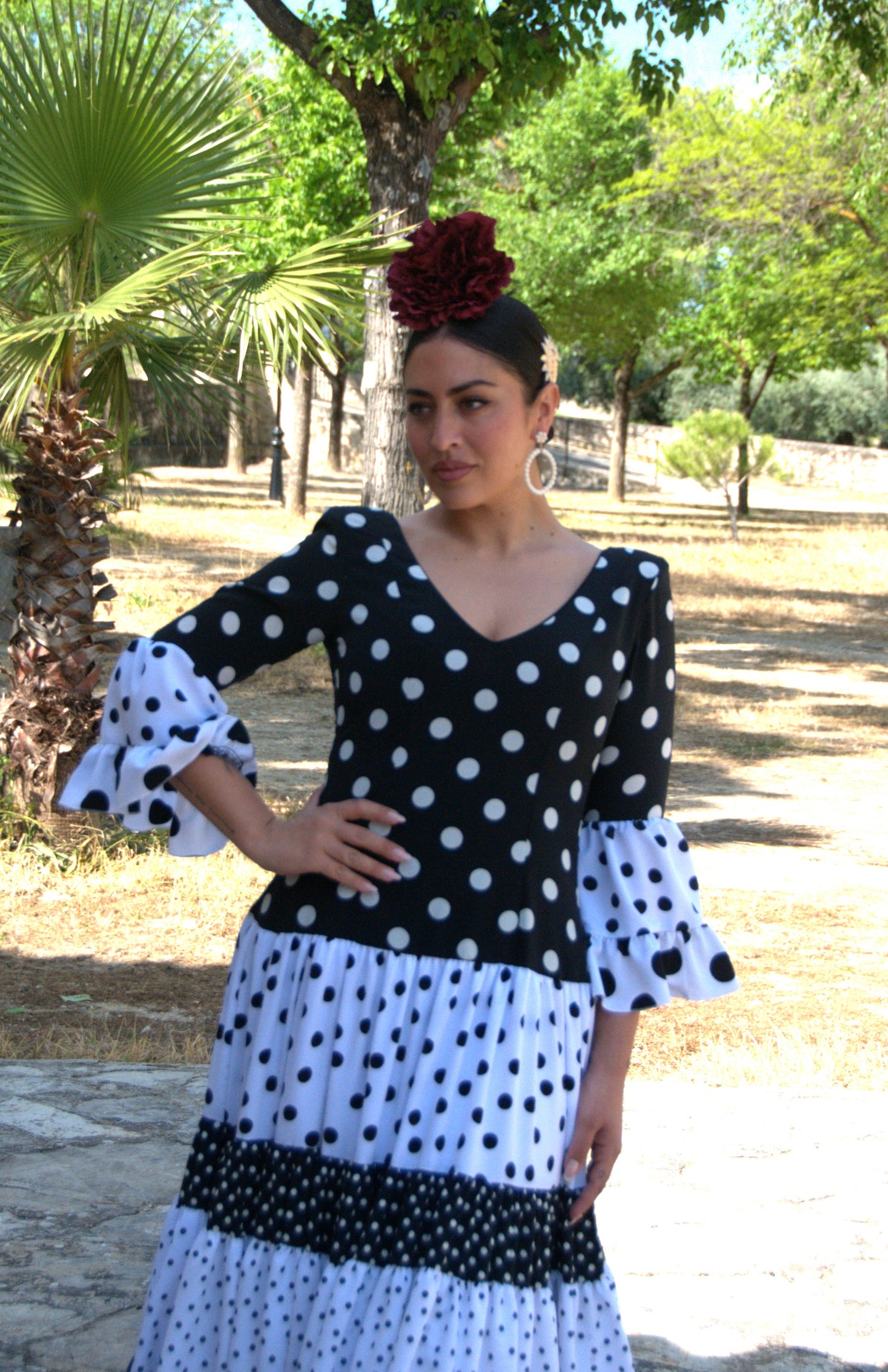 Vestido Remolino de Lunares