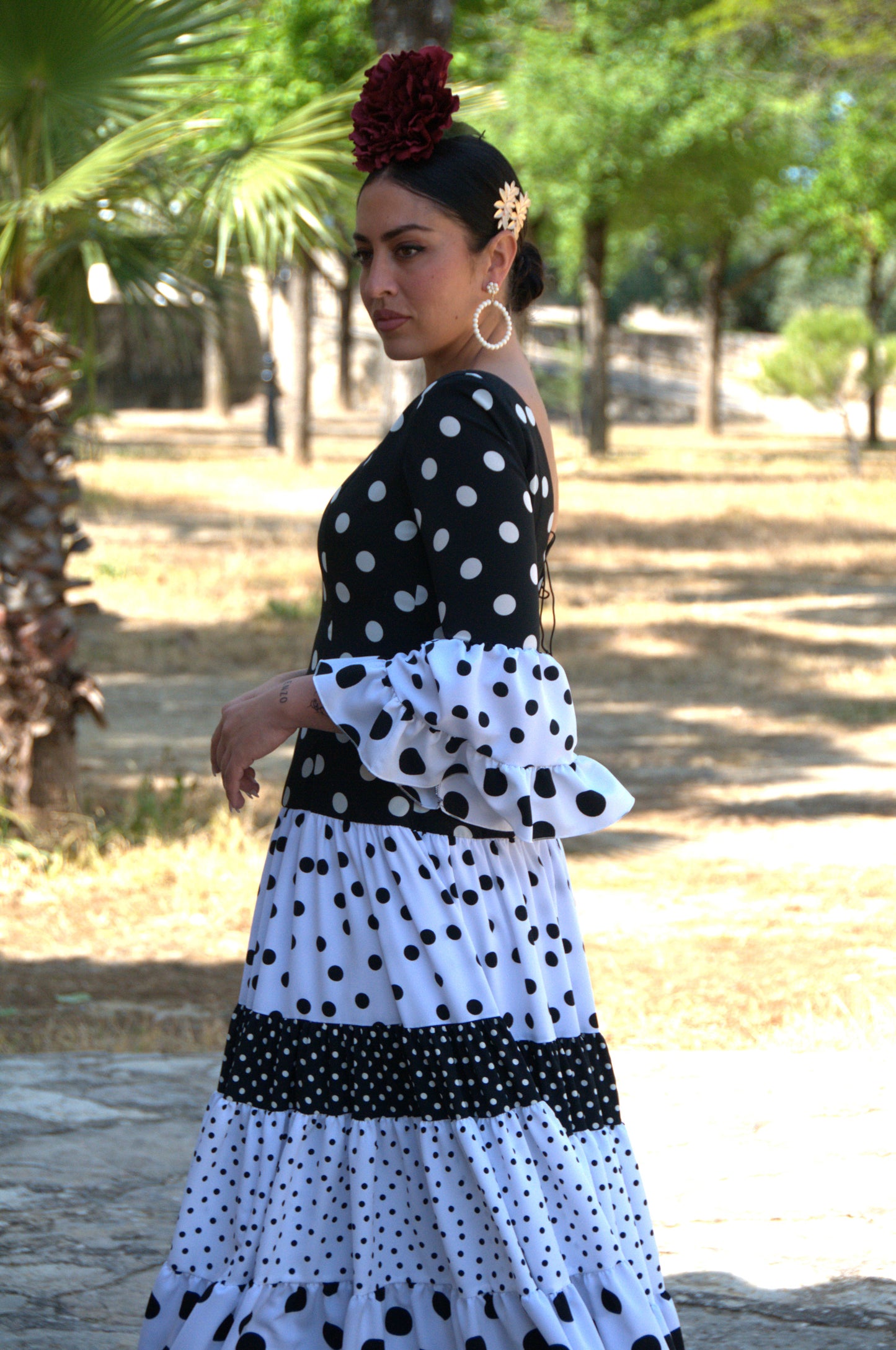 Vestido Remolino de Lunares