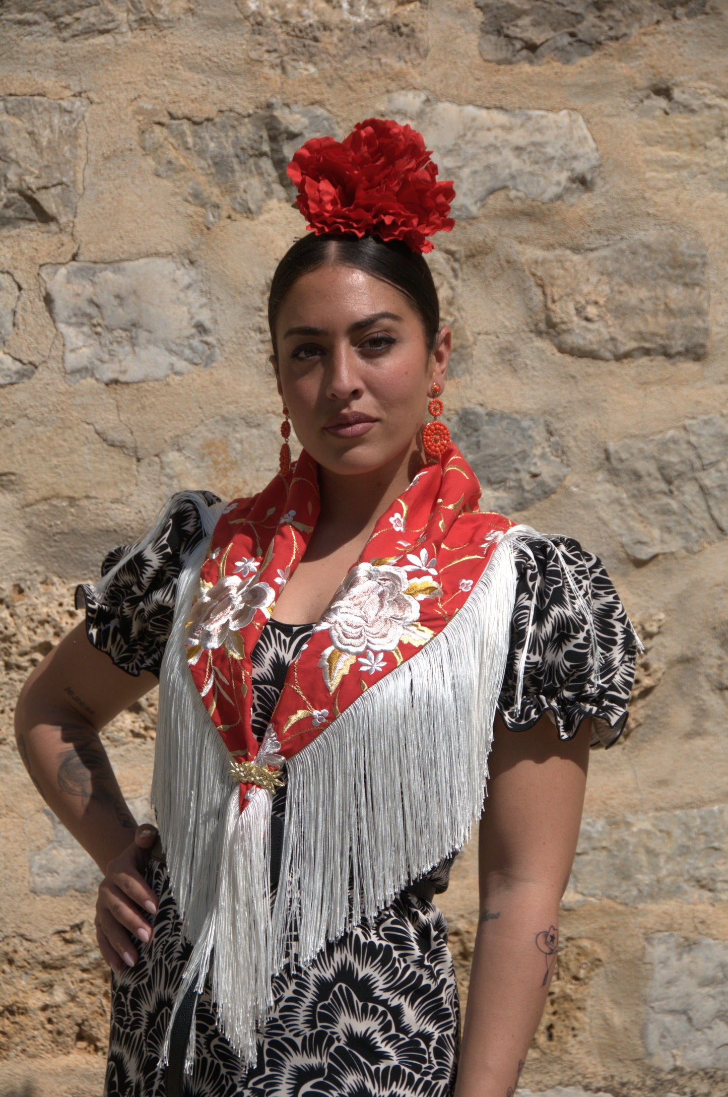 Mantoncillo Candela Rojo