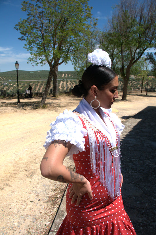 Mantoncillo Solera Blanco