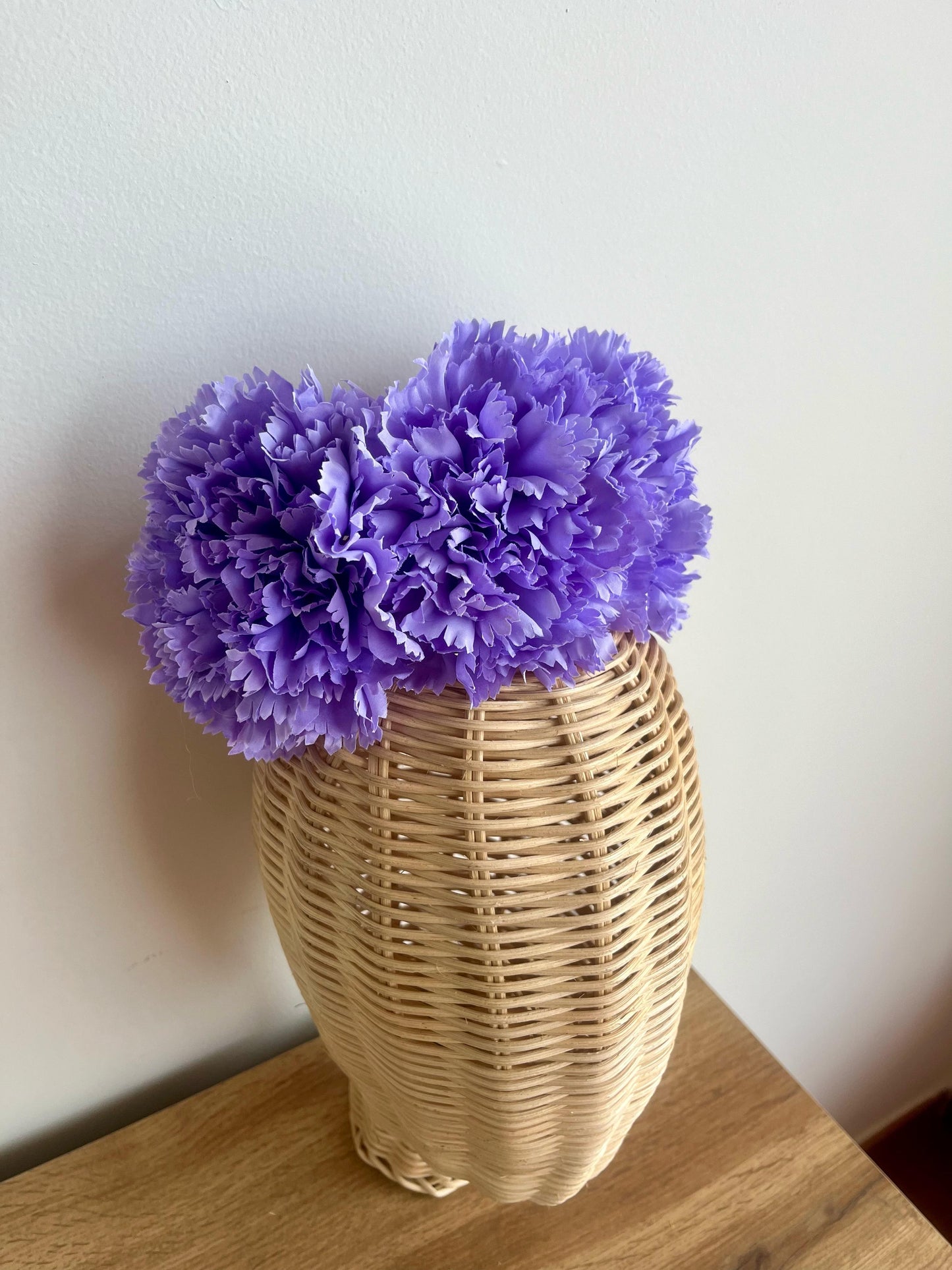 Ramillete Claveles Lila