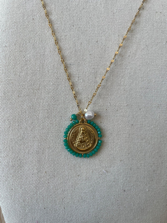 Medalla Virgen del Rocío Verde